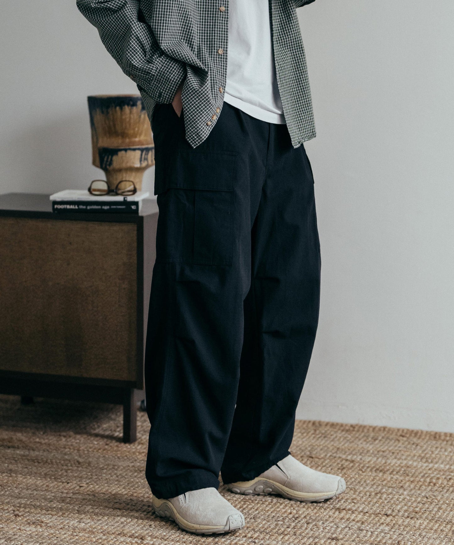 Ripstop Wide Cargo pants/12546