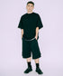 Wide Cargo Short pants /11519