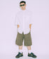 Wide Cargo Short pants /11519