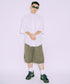 Wide Cargo Short pants /11519