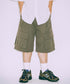 Wide Cargo Short pants /11519