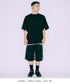 Wide Cargo Short pants /11519