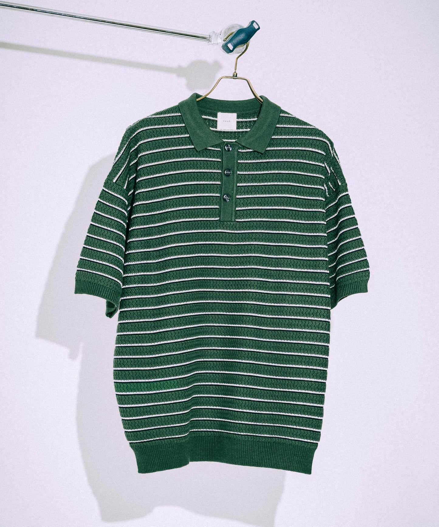 Border Knit Polo/12545