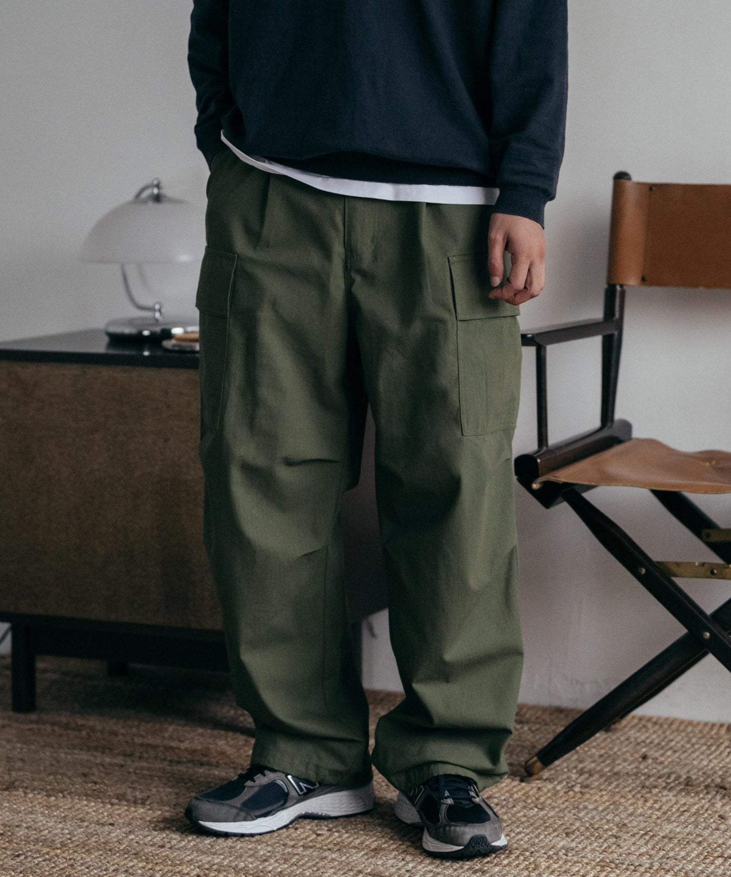 Ripstop Wide Cargo pants/12546