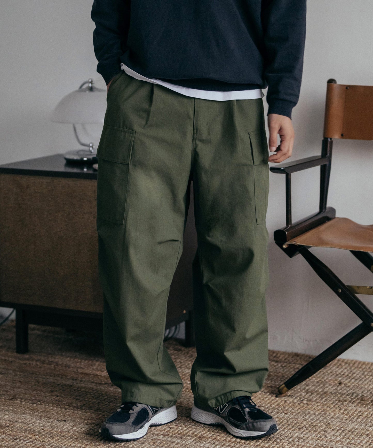 Ripstop Wide Cargo pants/12546