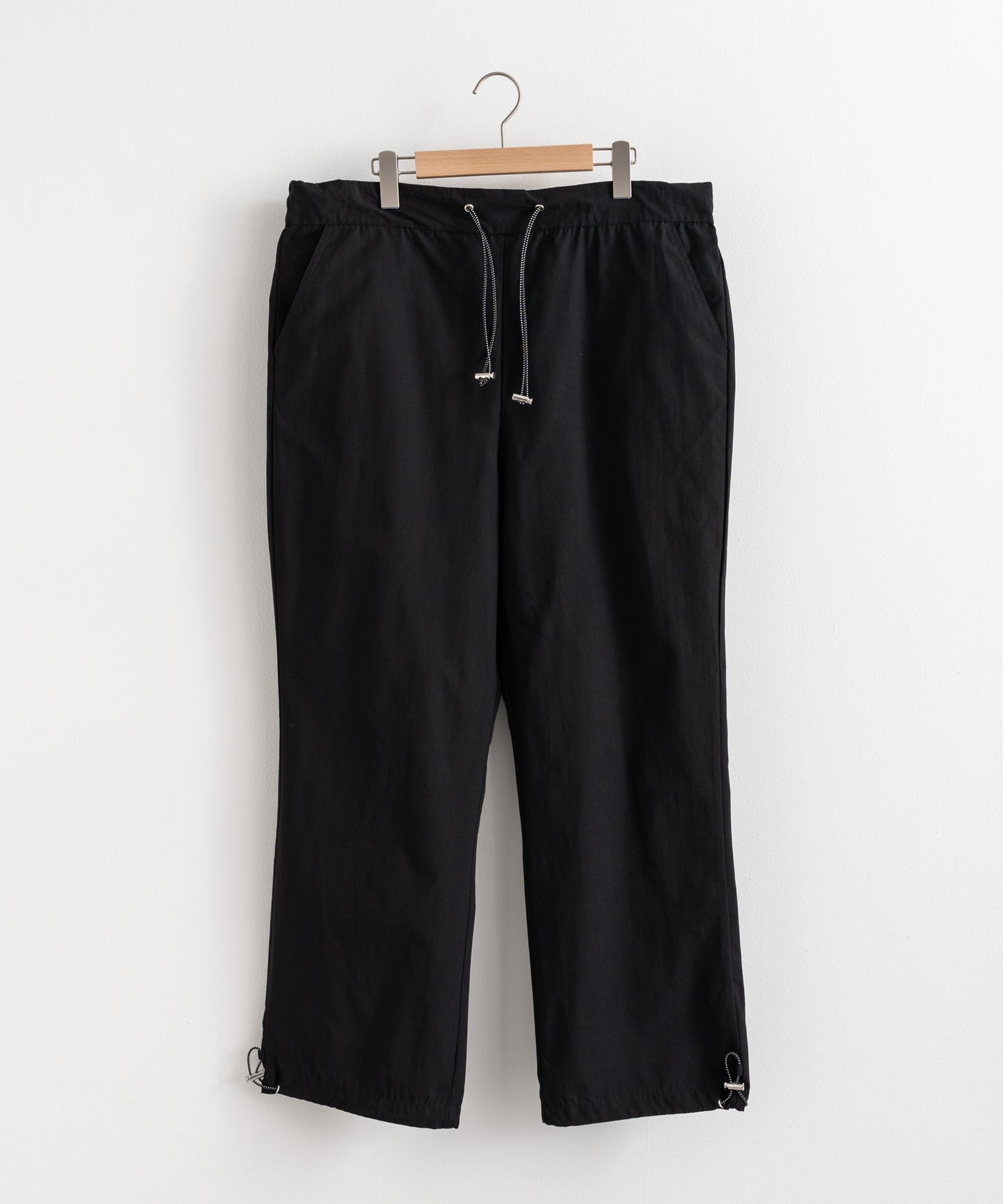 Wide straight Nylon pants/13156