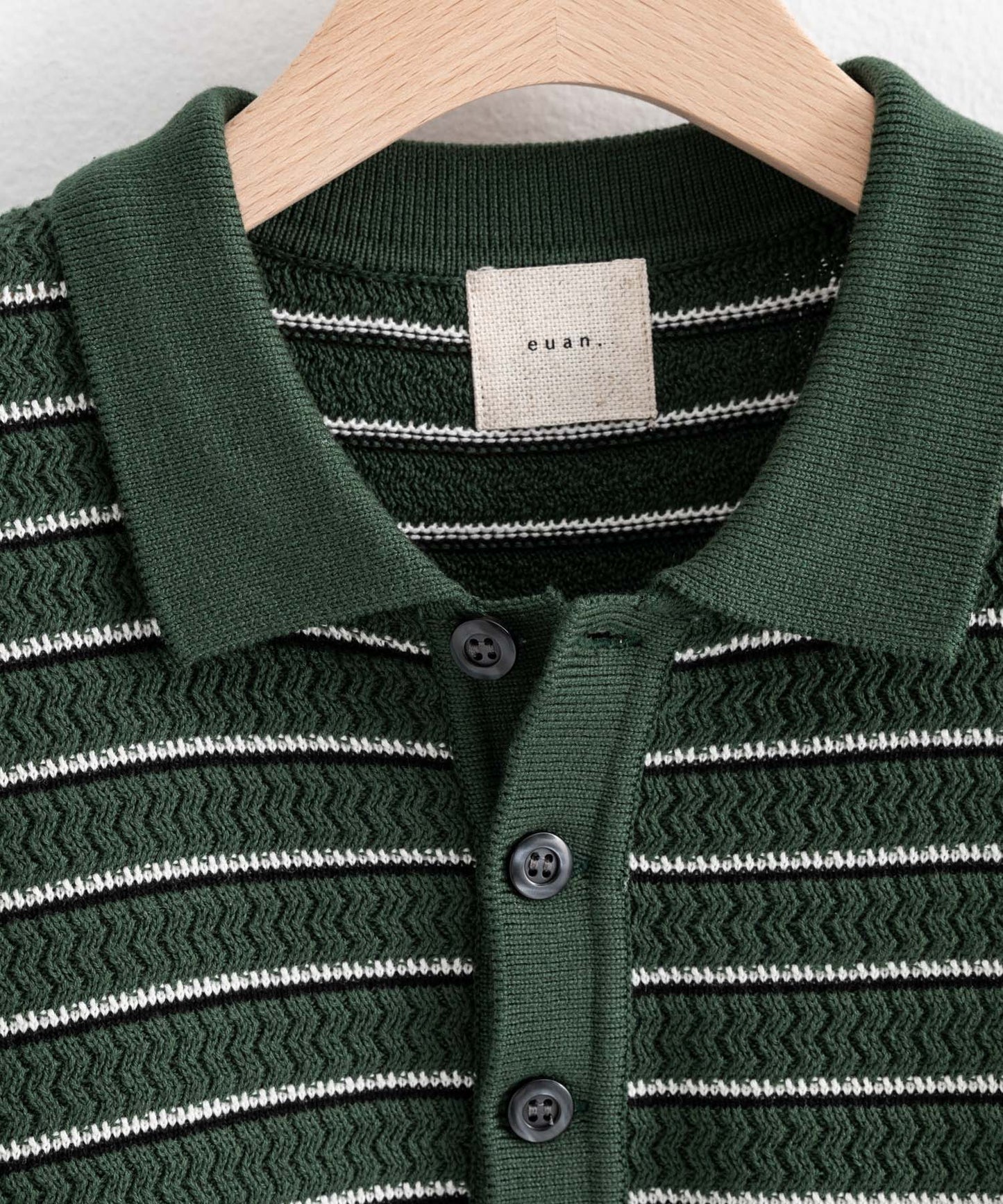 Border Knit Polo/12545