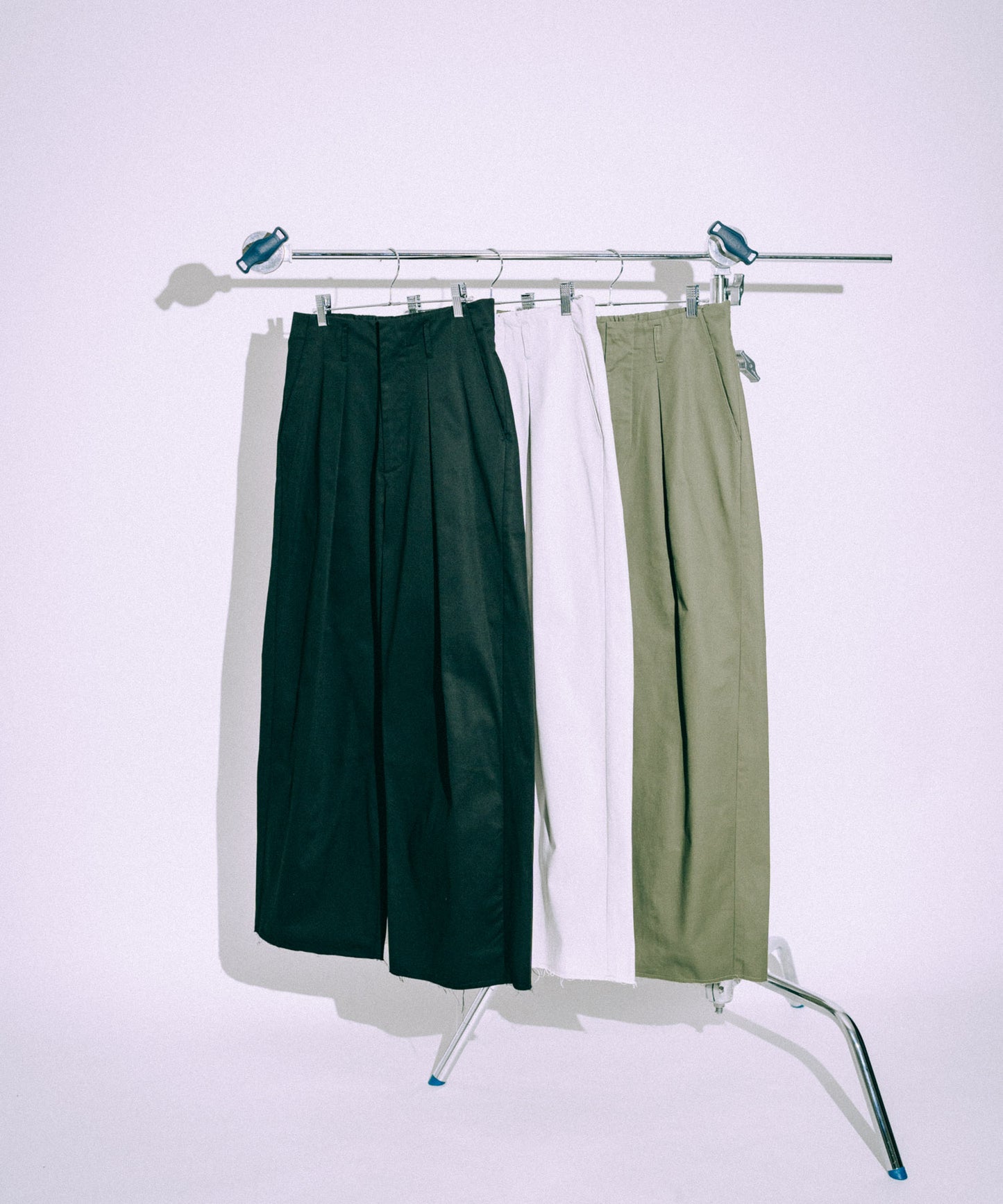 Cut off Tack Wide Buggy pants /11430