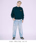 M:JPN One point Embroidery Sweatshirt /11942