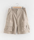 Wide Cargo Short pants /11519