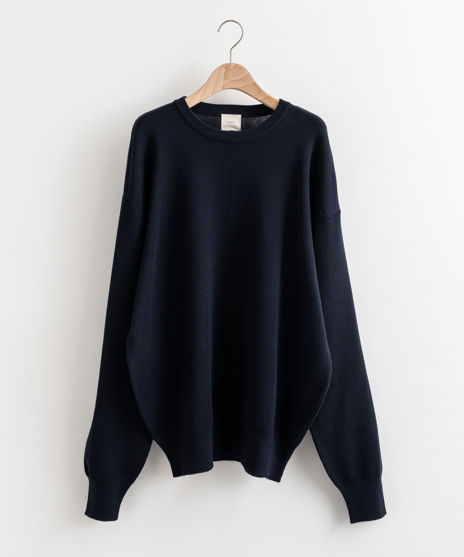 Washable Wool Crew neck Knit /11829