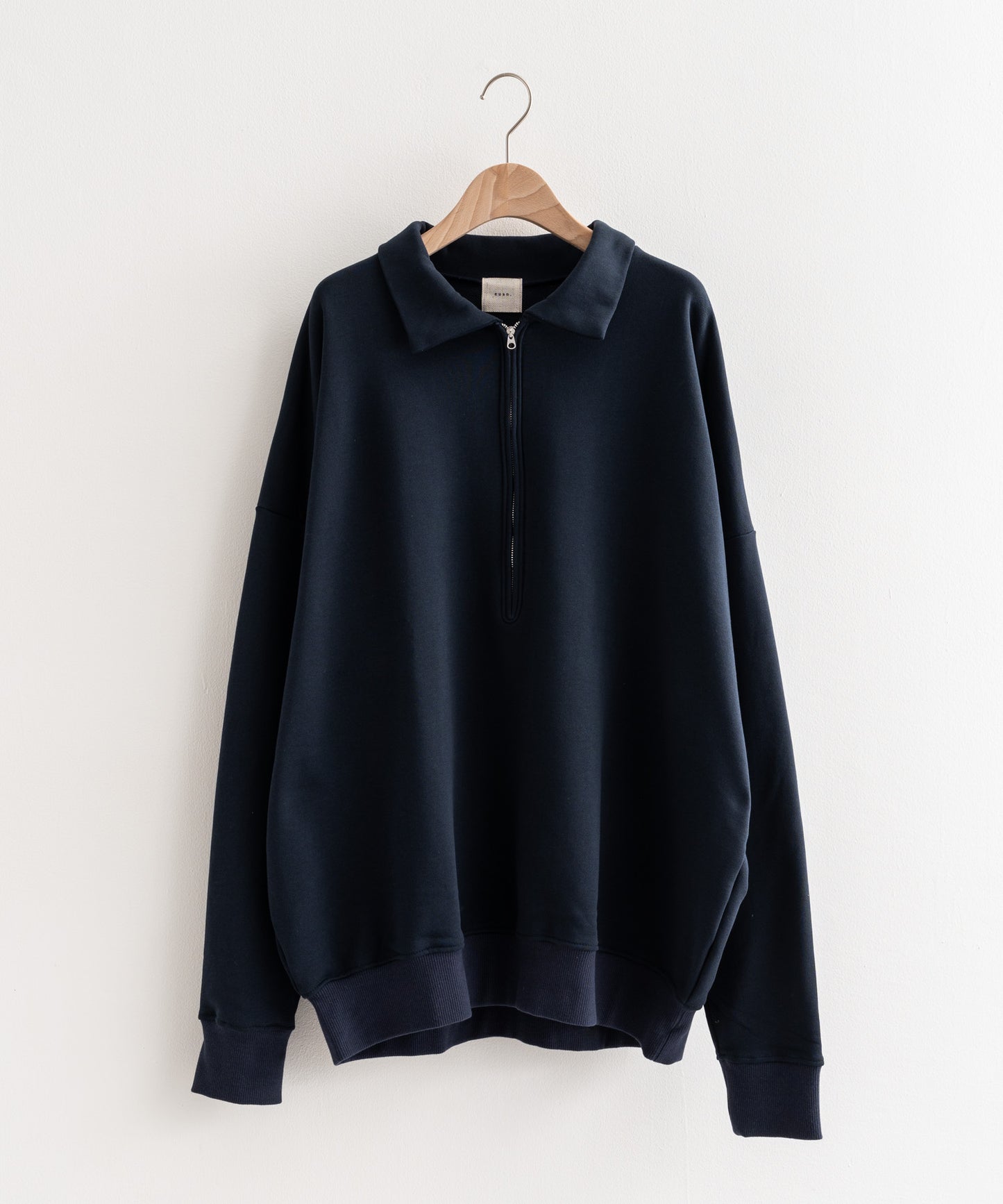 M:JPN Deep Half zip Sweatshirt /11943