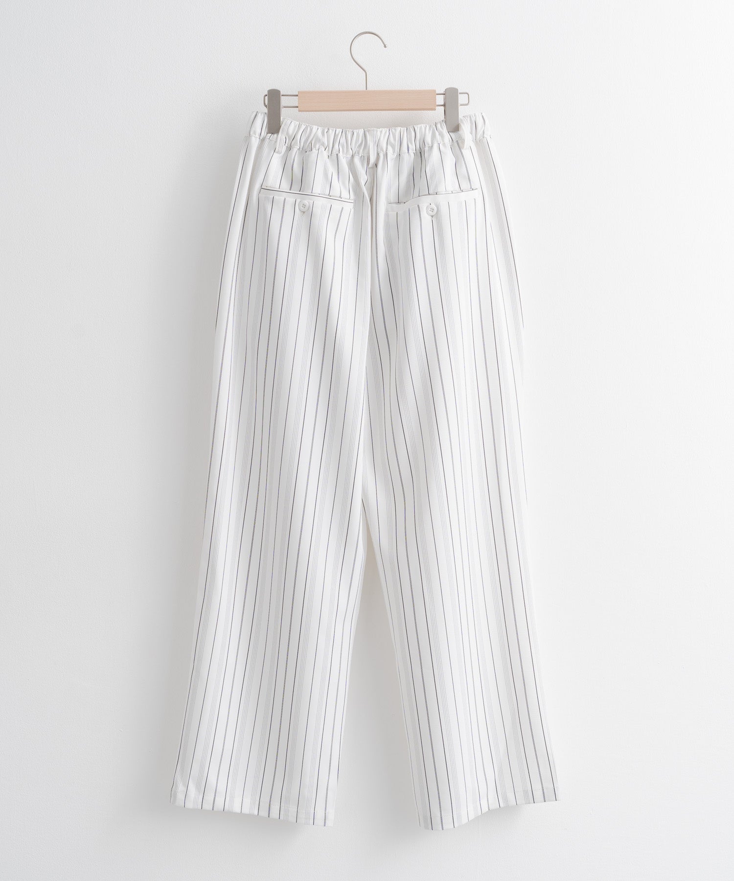 Ameri◇PAINT STRIPE RELAX PANTS ベージュ M - カジュアルパンツ