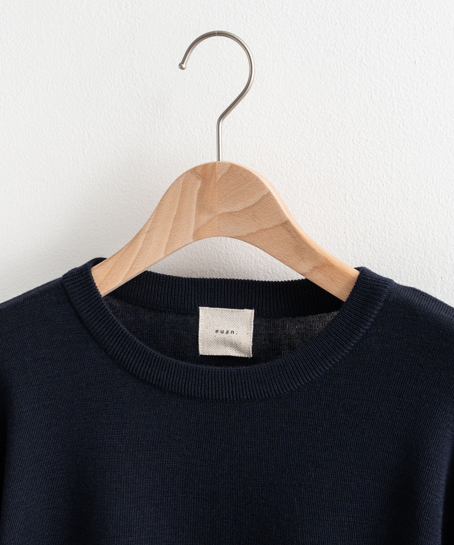 Washable Wool Crew neck Knit /11829