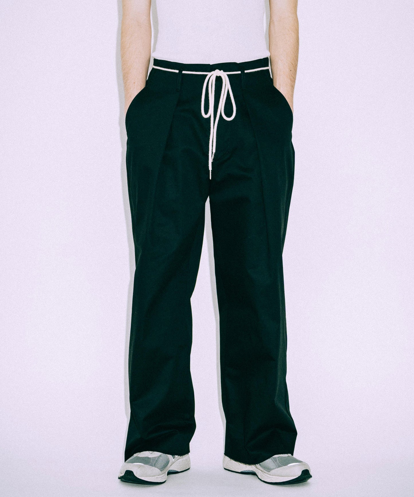 Cut off Tack Wide Buggy pants /11430