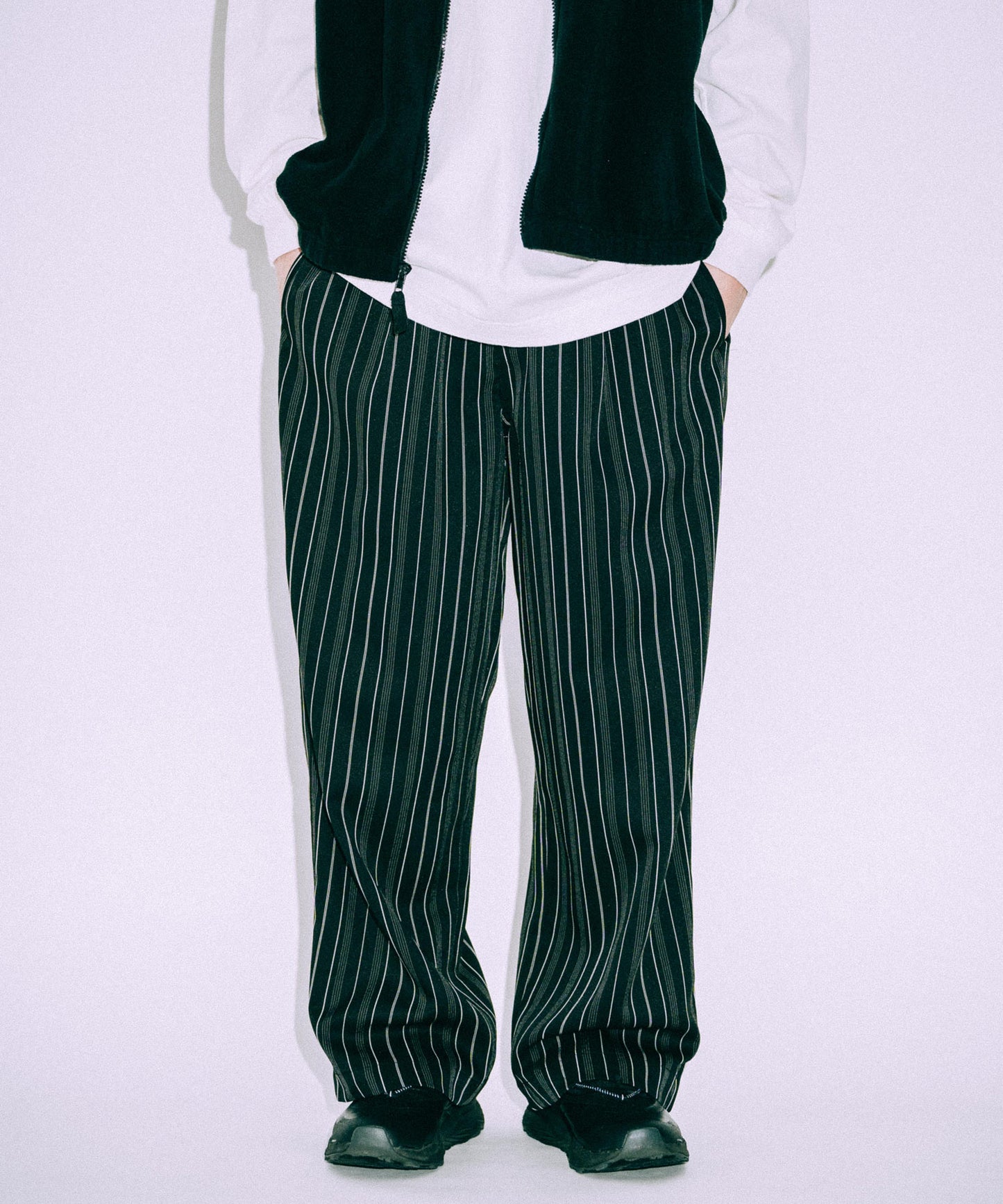 Multi Stripe Relax Pants /11434