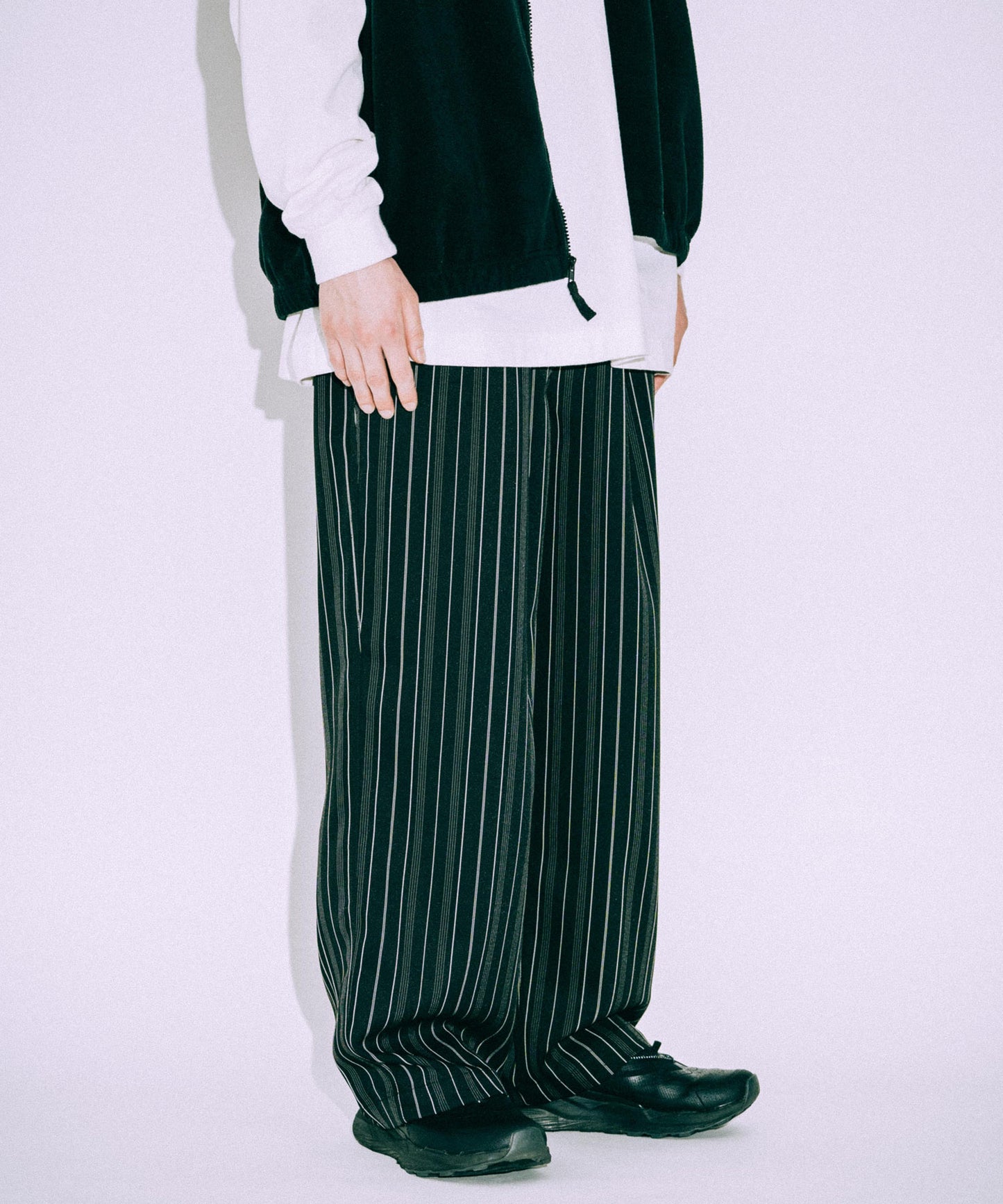 Multi Stripe Relax Pants /11434