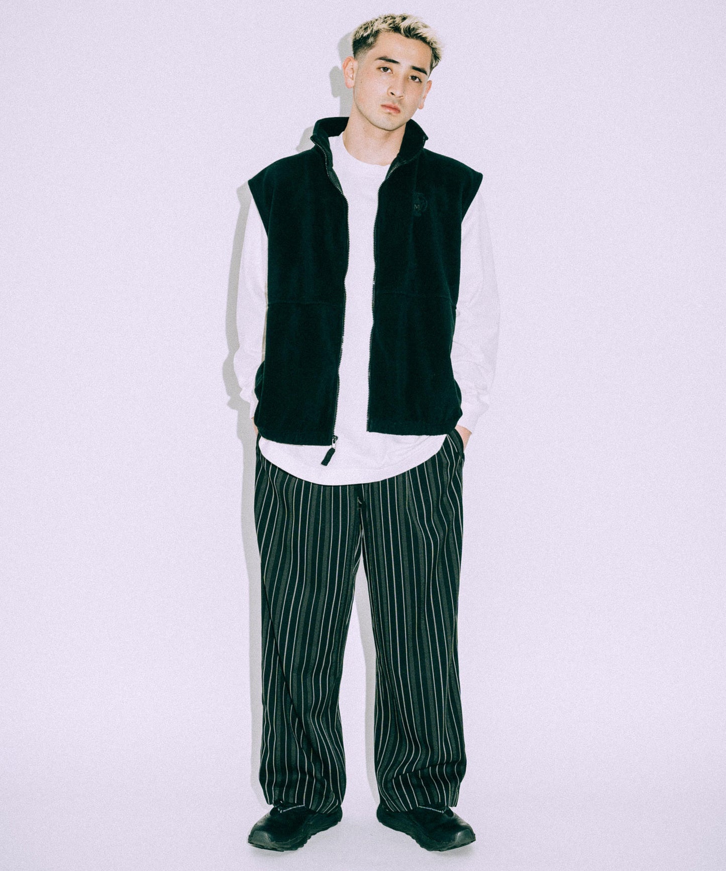 Multi Stripe Relax Pants /11434