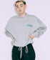 M:JPN One point Embroidery Sweatshirt /11942