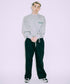 M:JPN One point Embroidery Sweatshirt /11942