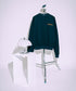 M:JPN One point Embroidery Sweatshirt /11942