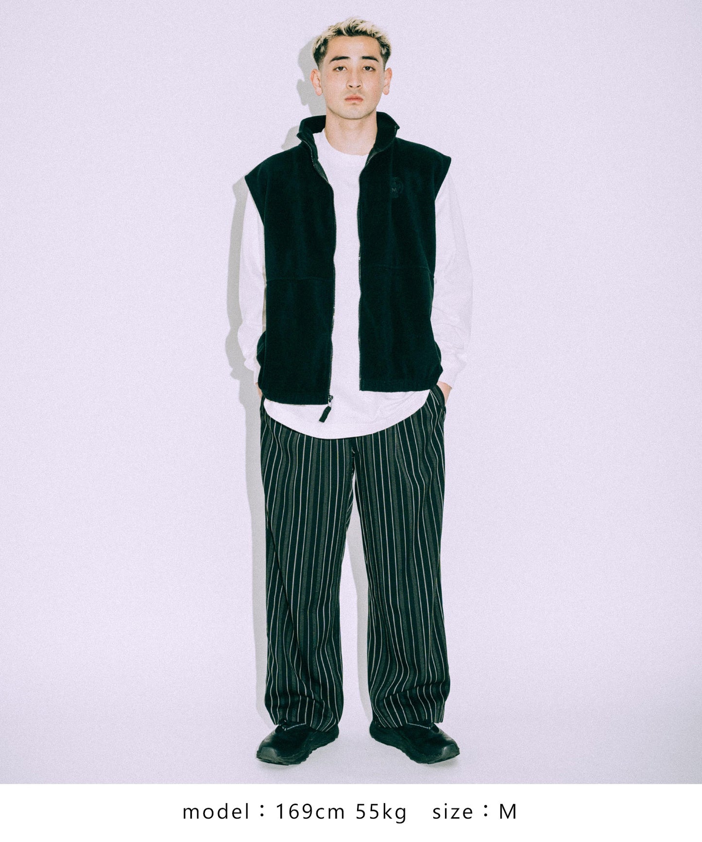 Multi Stripe Relax Pants /11434